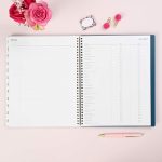 Blue Sky 2021-2020 Academic Year Weekly & Monthly Planner, 8.5" x 11", Frosted Flexible Cover, Wirebound, Roosevelt Pink (128692) - Image 6